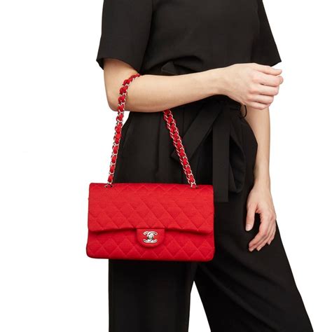 chanel jersey flap bag 2015
